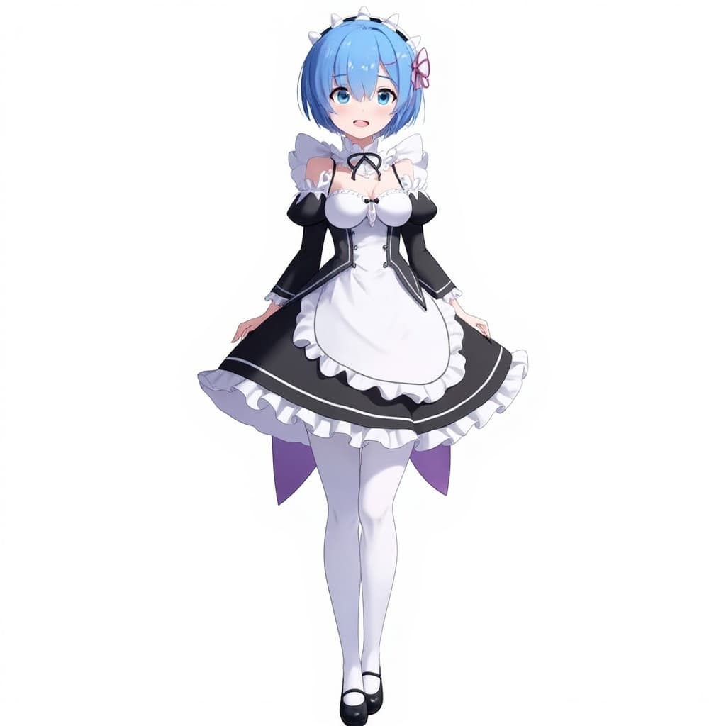 anime maid costume