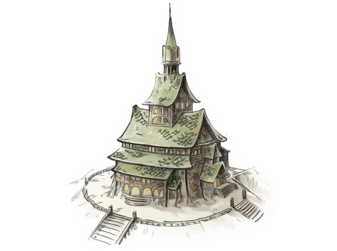 wooden church