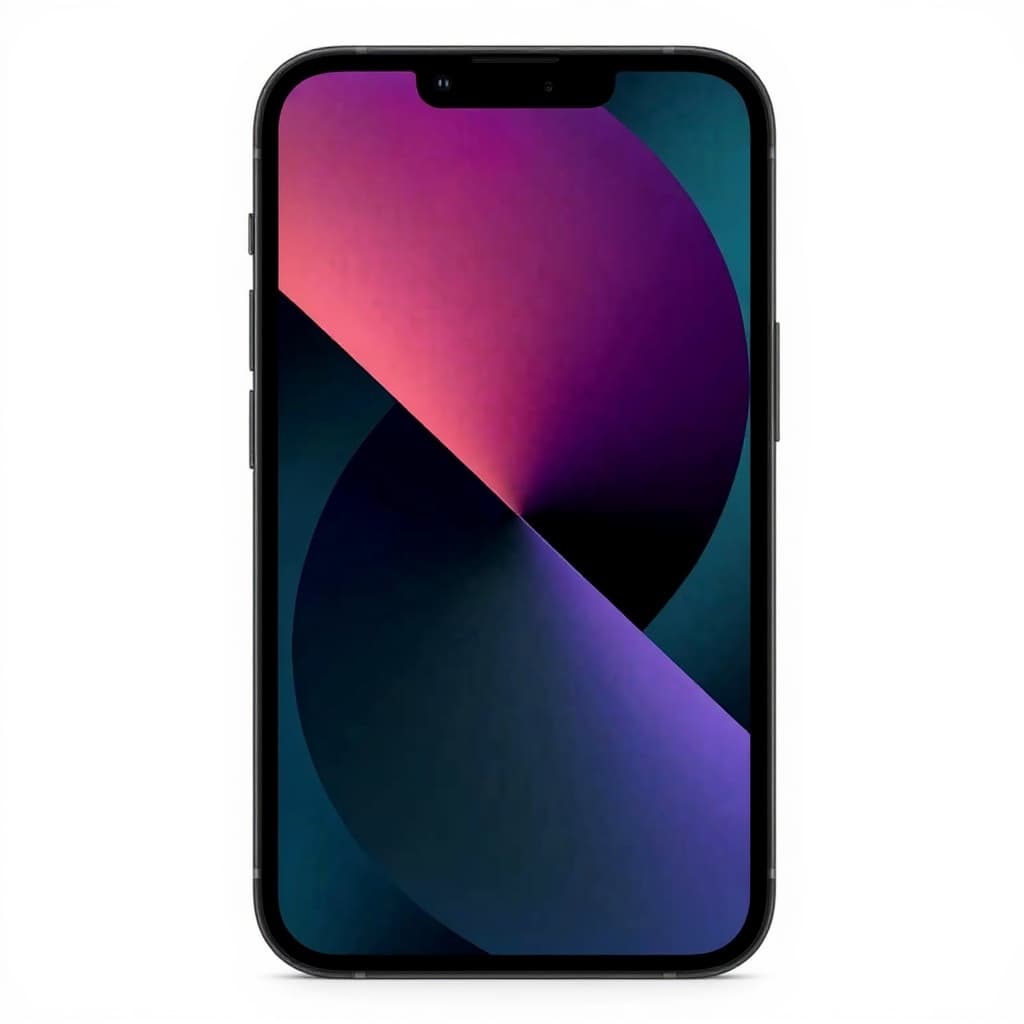 black smartphone