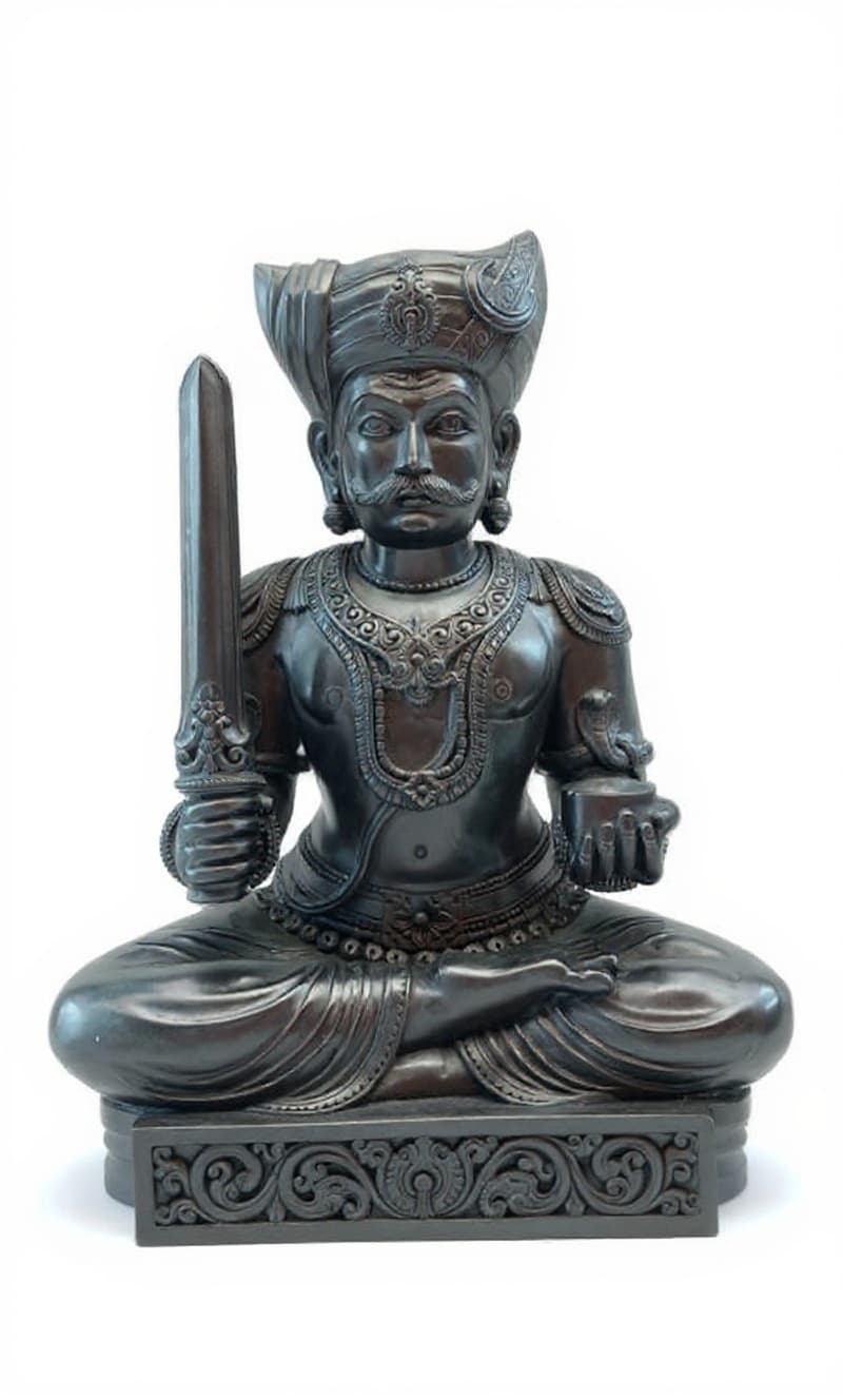metal statue