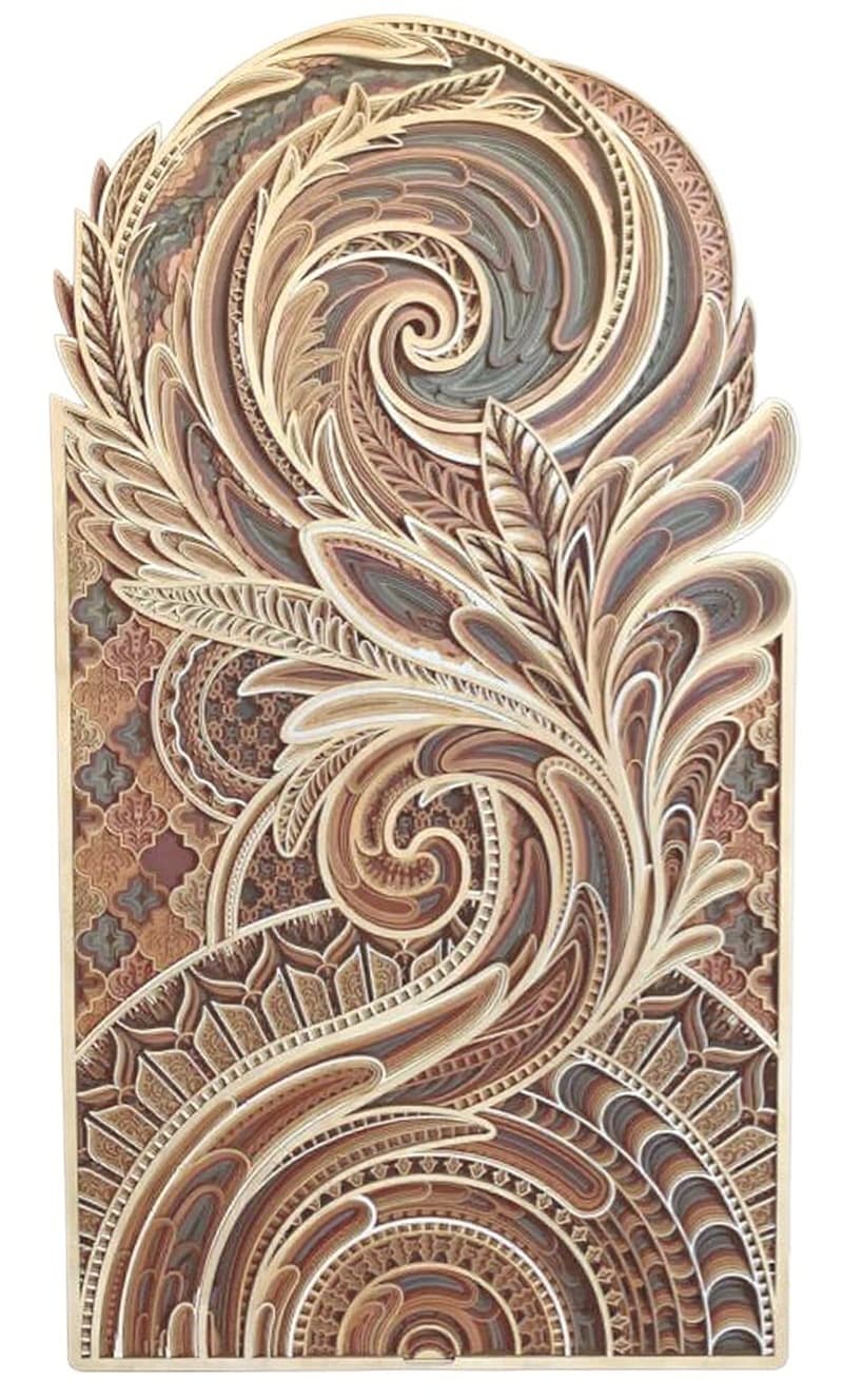 wooden artwork