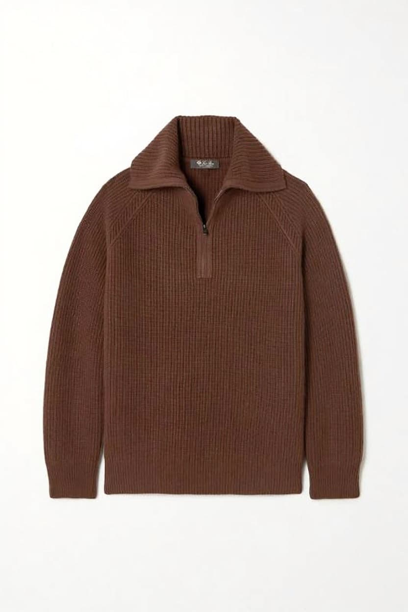 brown sweater