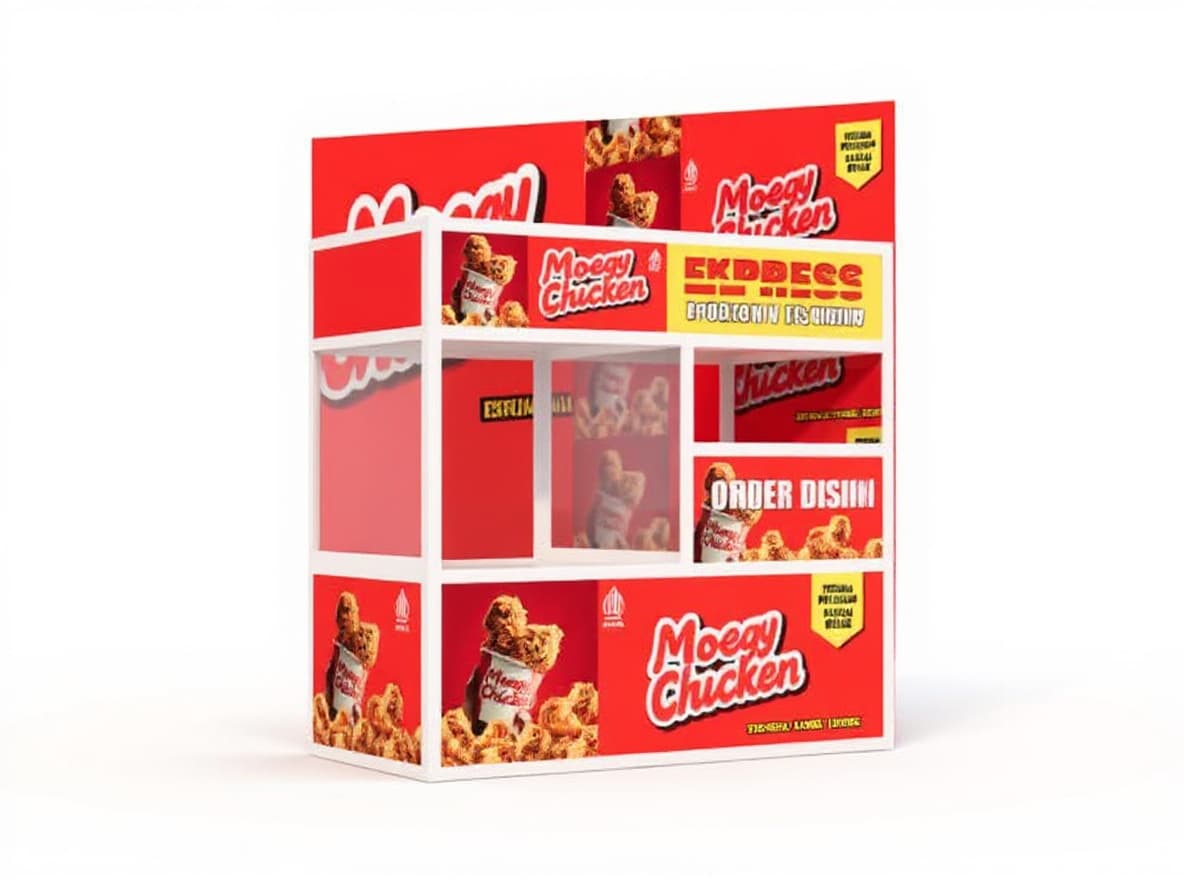cereal display stand