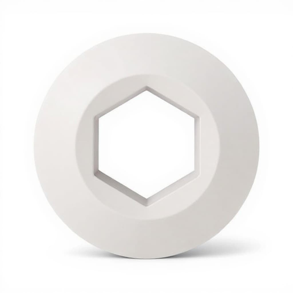 white circular object