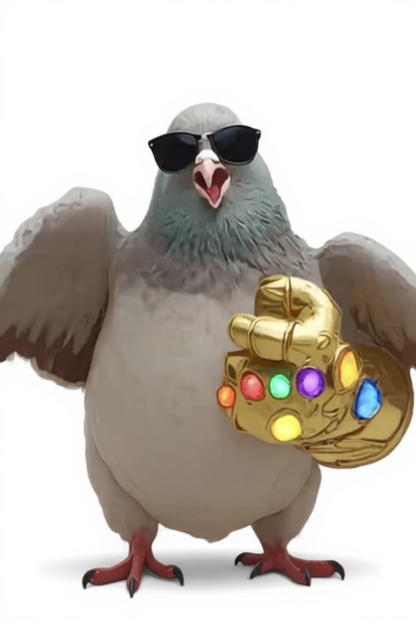 bird with thanos