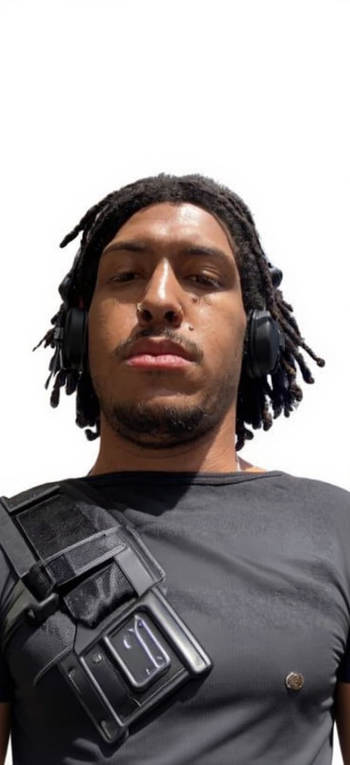 black tactical vest