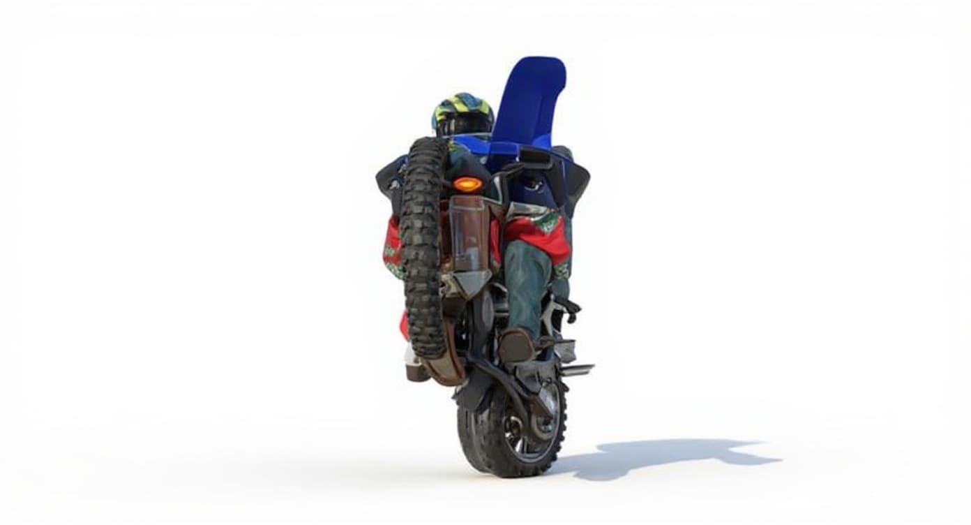motorcycle wheelie