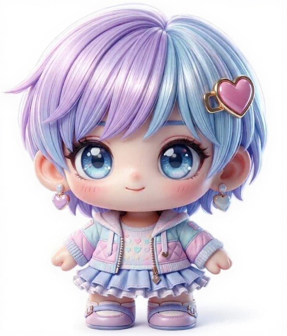 anime-style doll