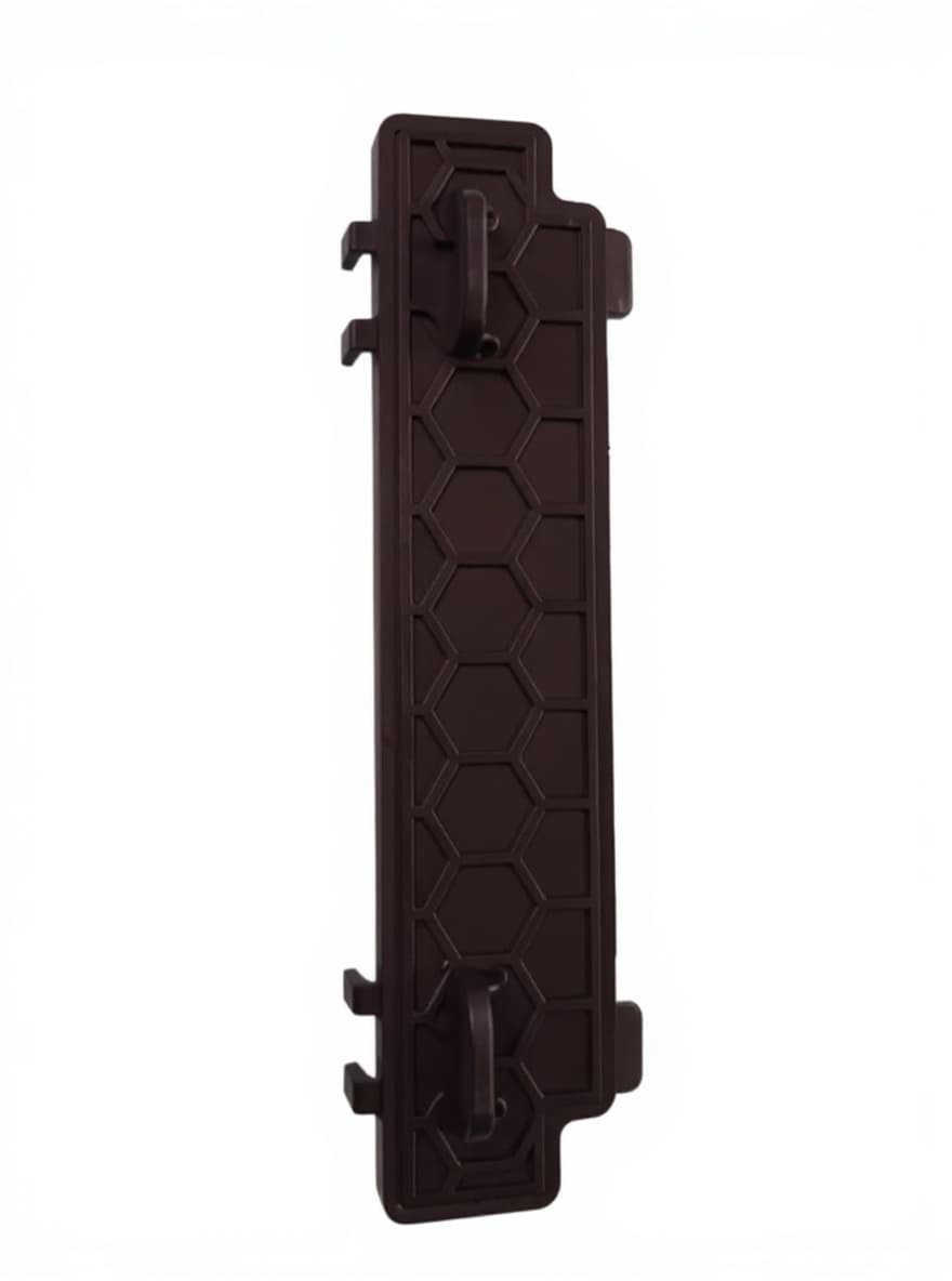 dark brown plastic