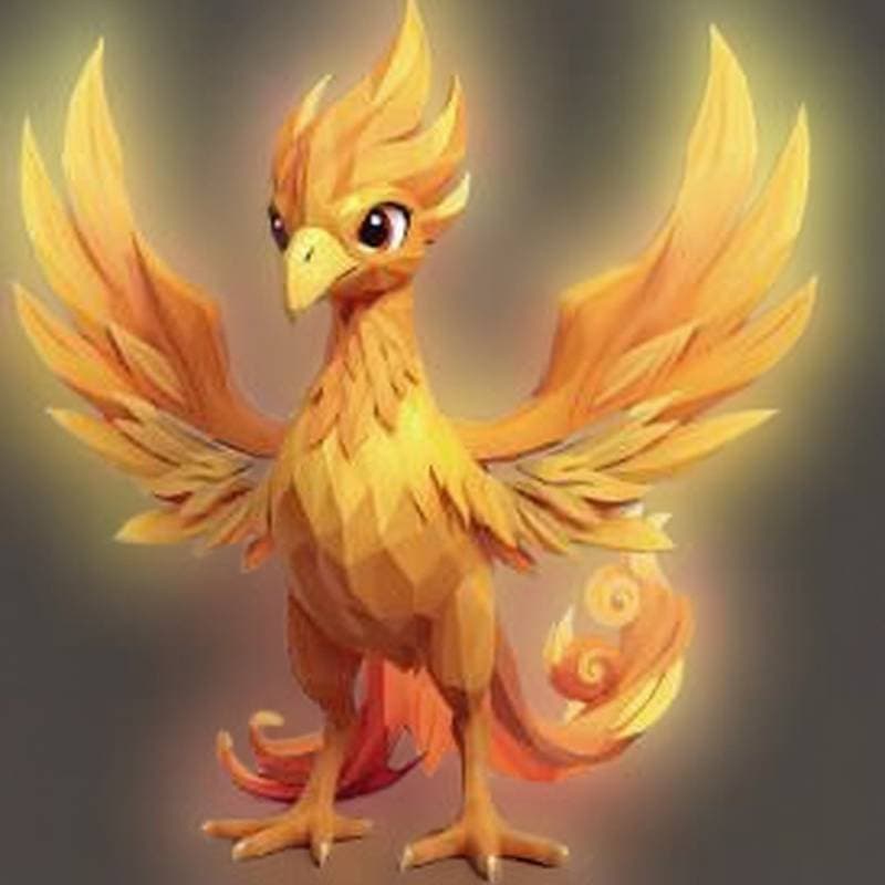 phoenix-like creature