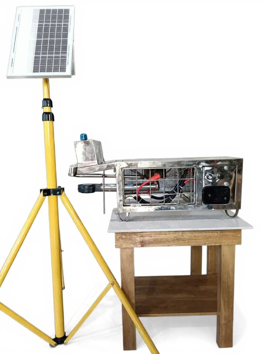 solar-powered metal testing