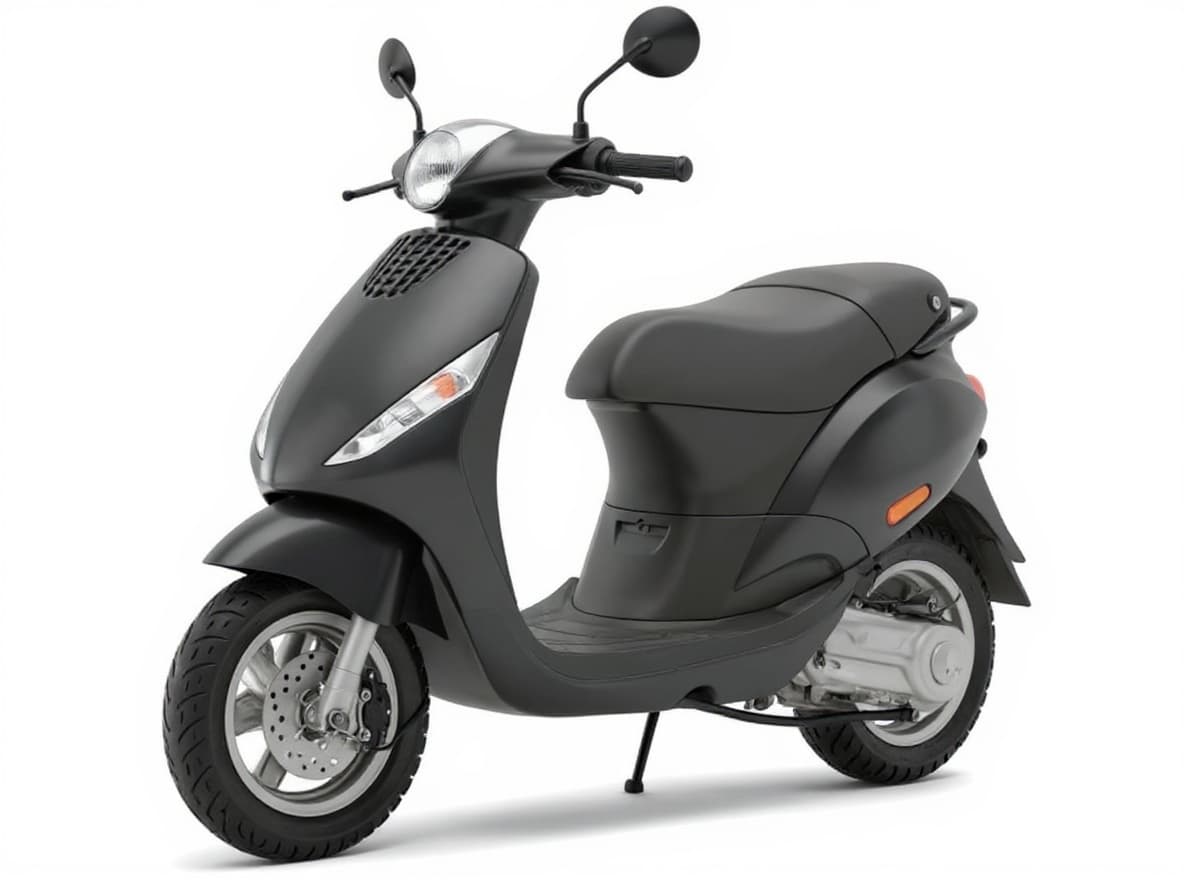 black scooter