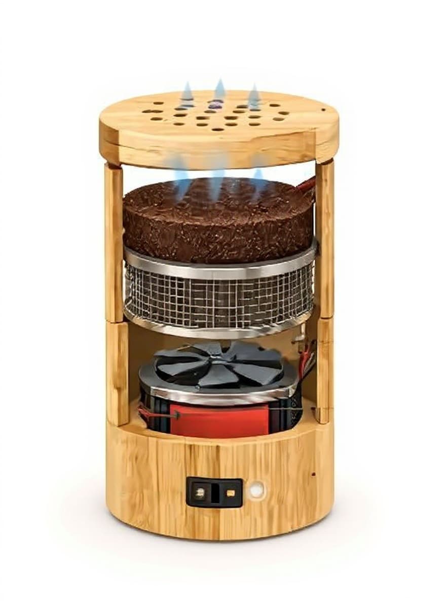 wooden cake holder