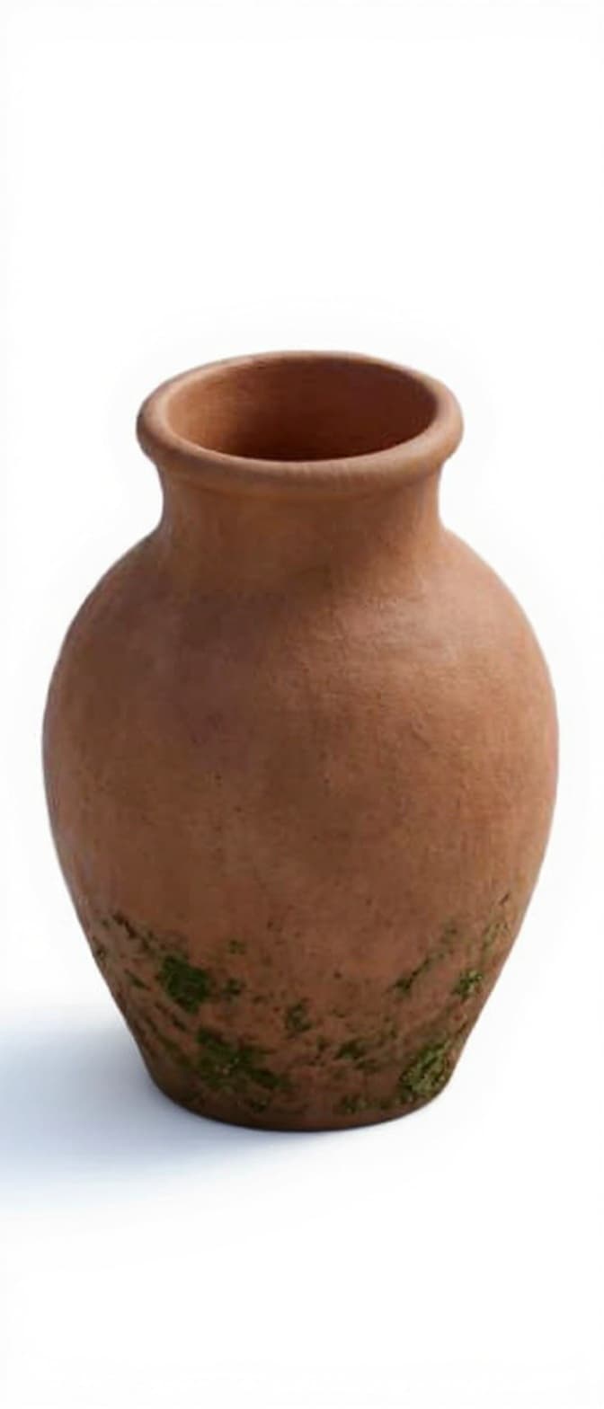terracotta vase