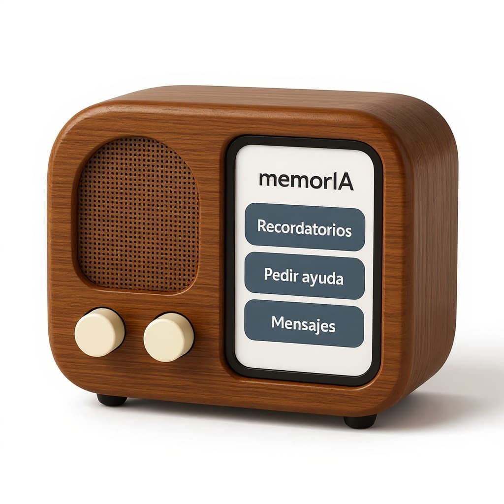 wooden radio