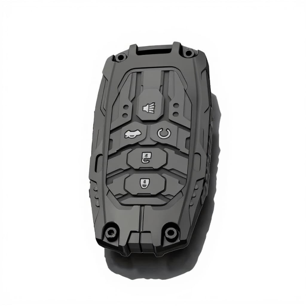 black plastic remote