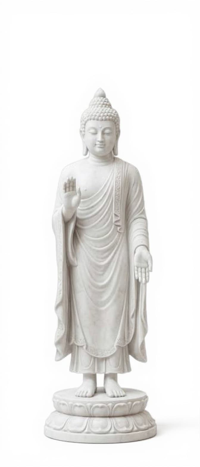 white statue