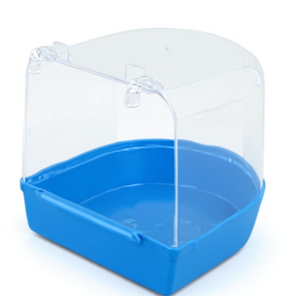 plastic birdcage