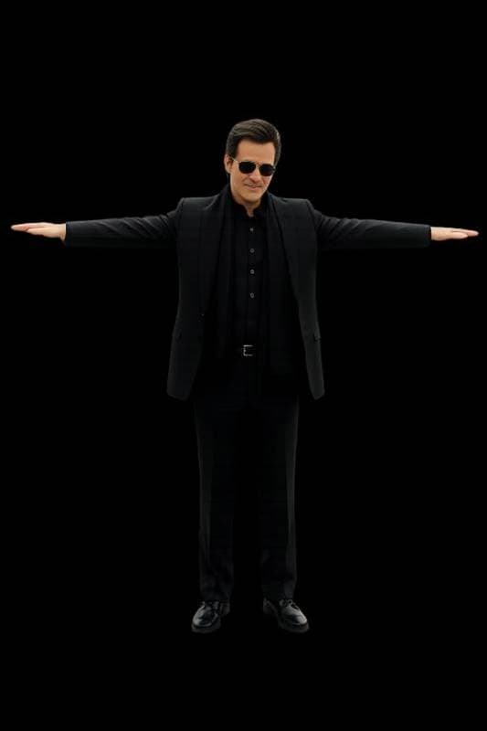 black suit