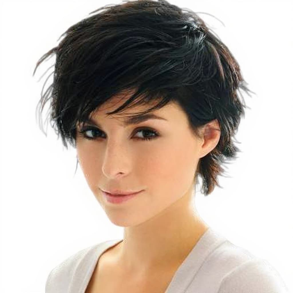 woman's short dark