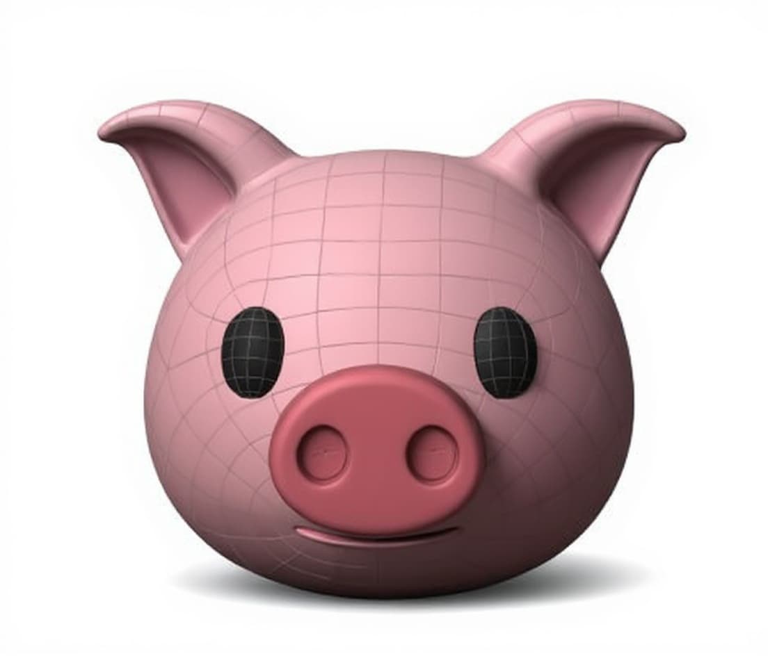 pink piggy bank