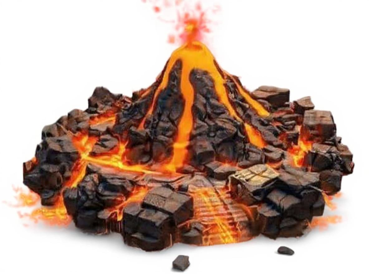 volcanic toy