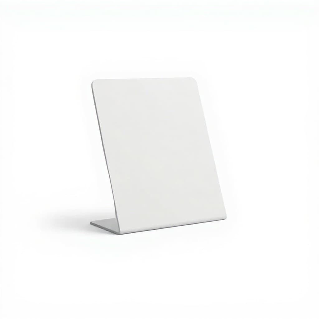 white stand