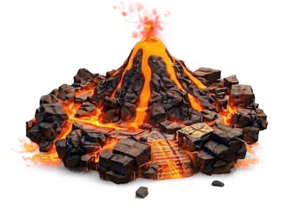 volcanic eruption