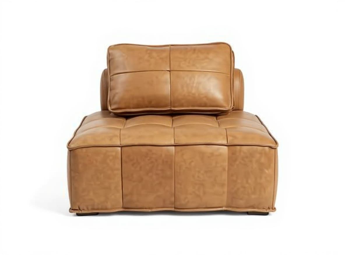 light brown leather