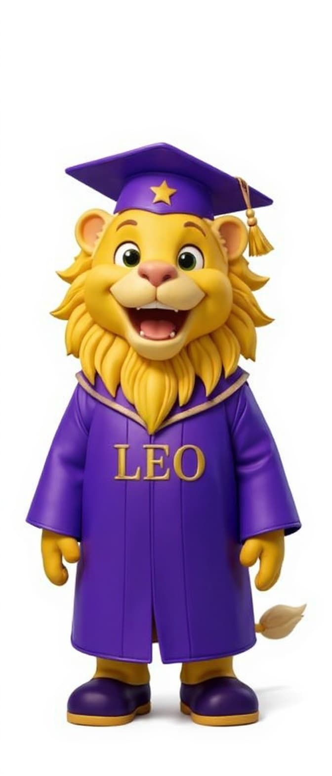 toy lion mascot