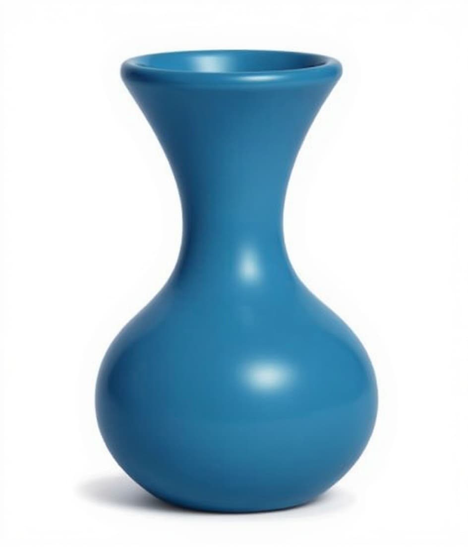 blue vase