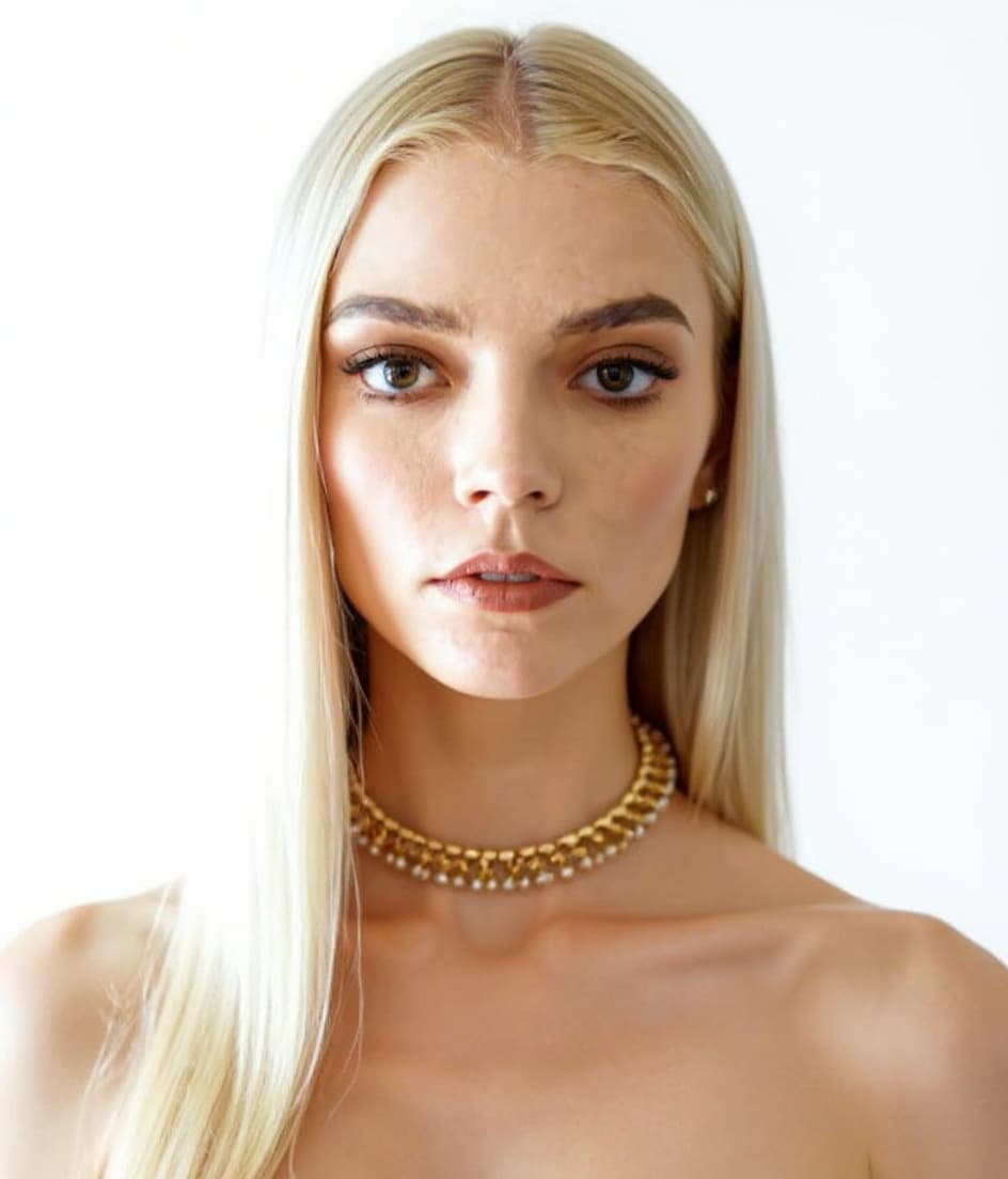 gold necklace
