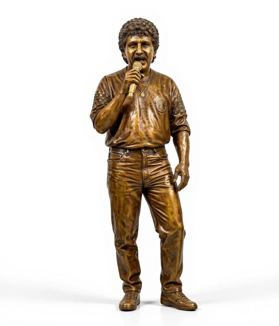 bronze statue