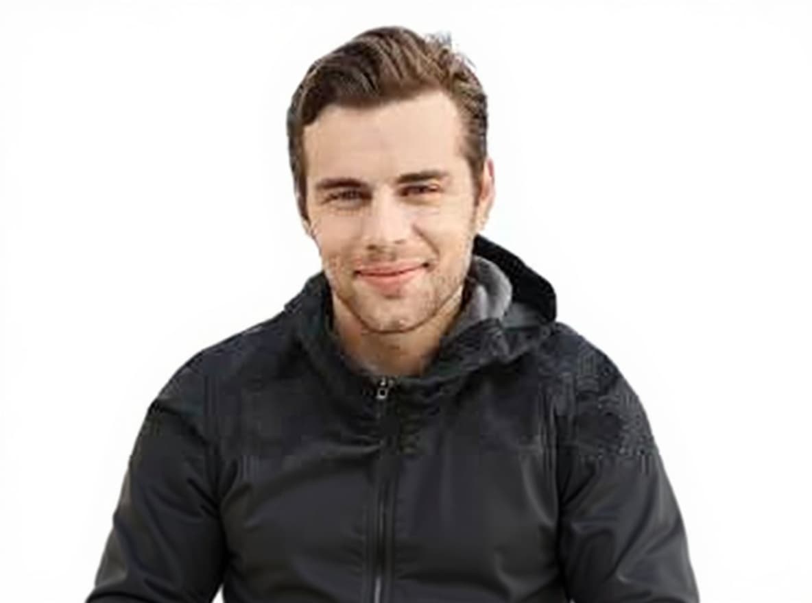 black jacket