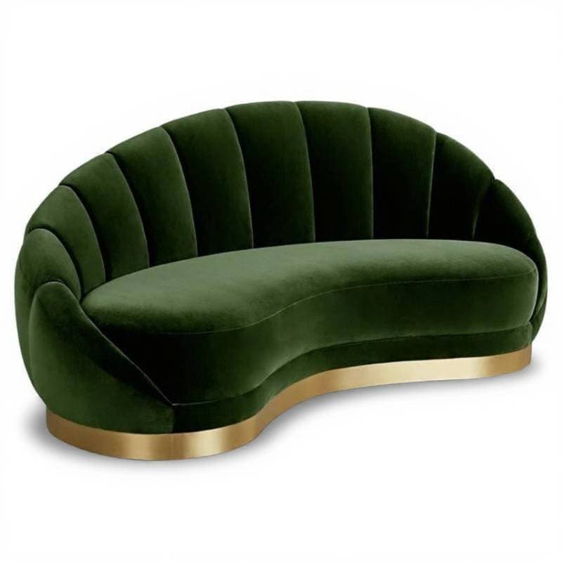 curved sofa