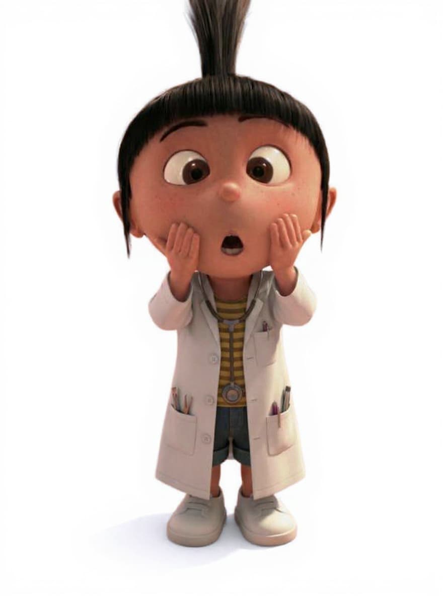 cartoon character lab