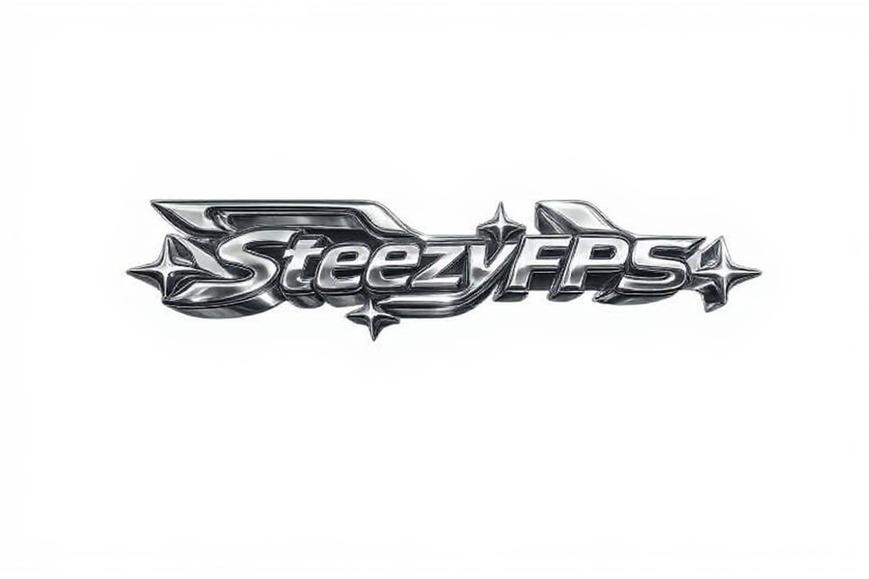 metallic logo