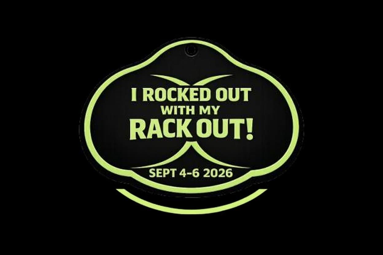 rack out badge