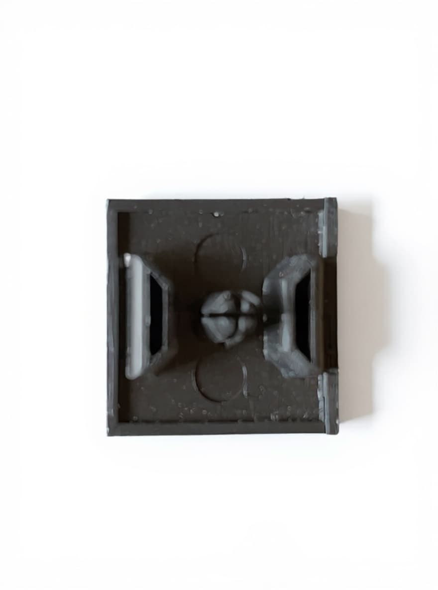 black plastic object