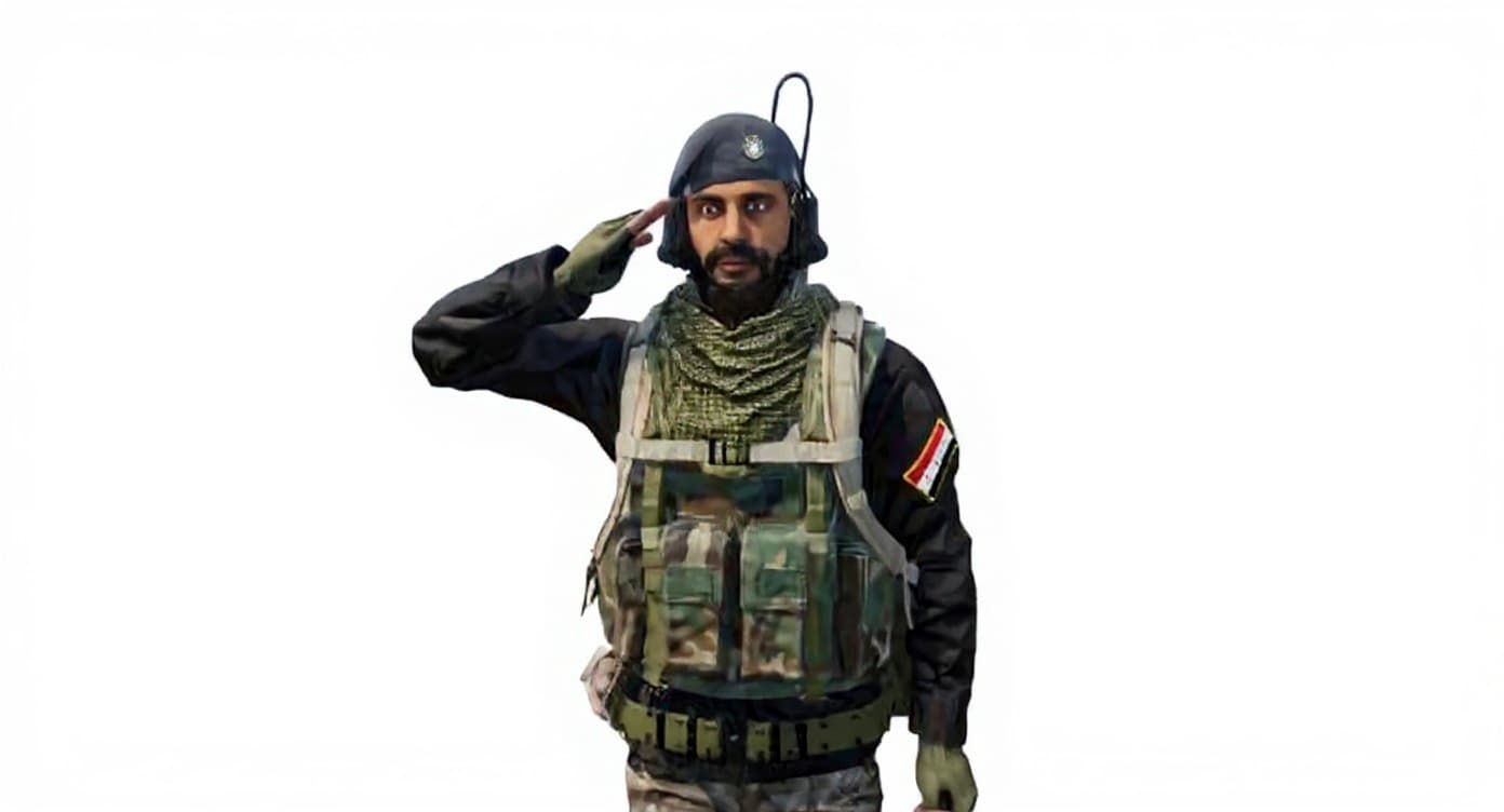 camouflage vest