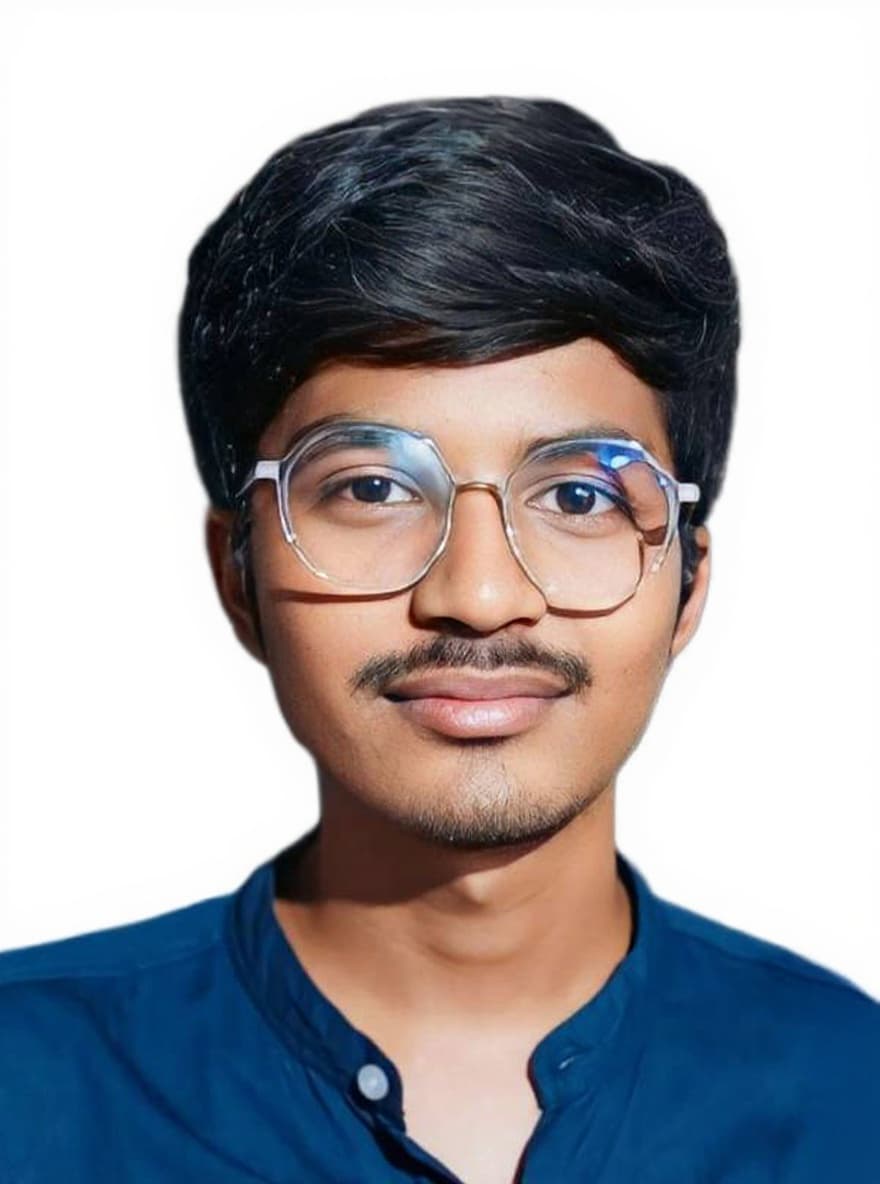 metal-framed glasses