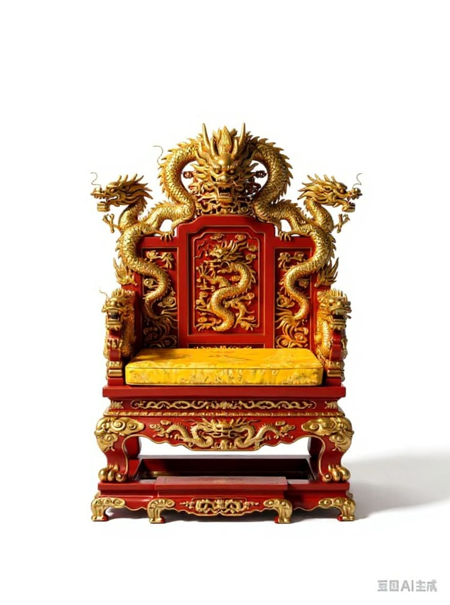 ornate wooden chair