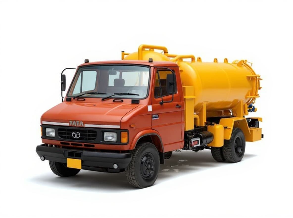 metal tanker truck