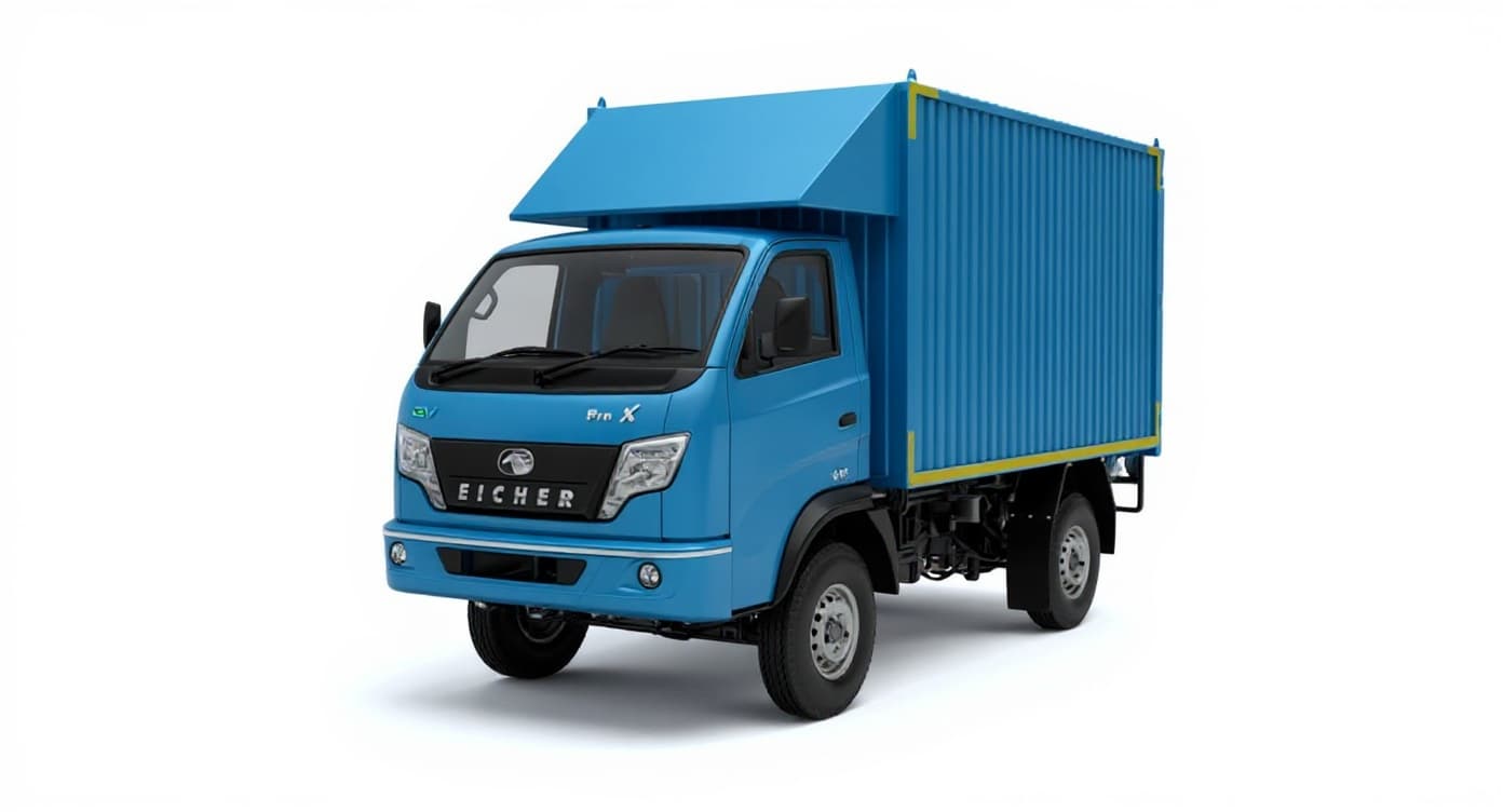 blue truck