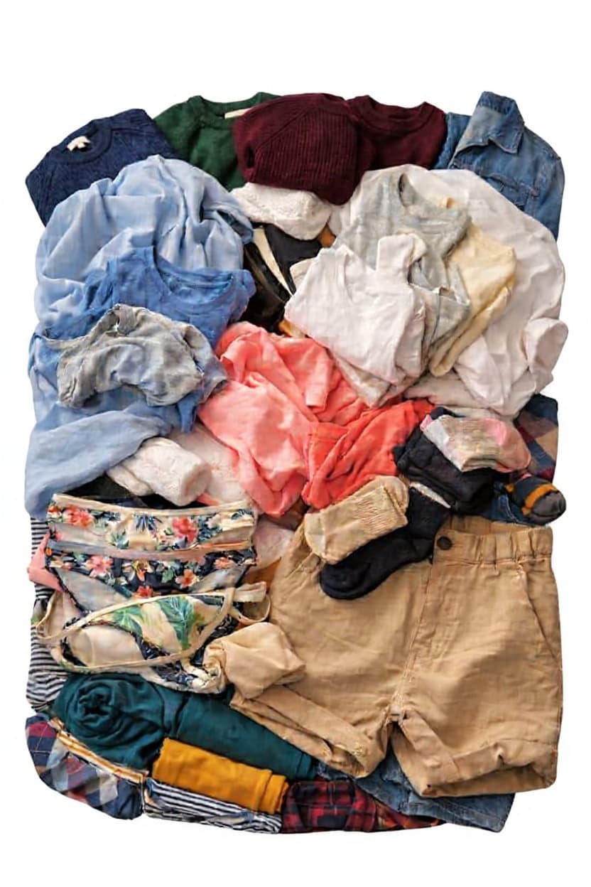 clothing pile