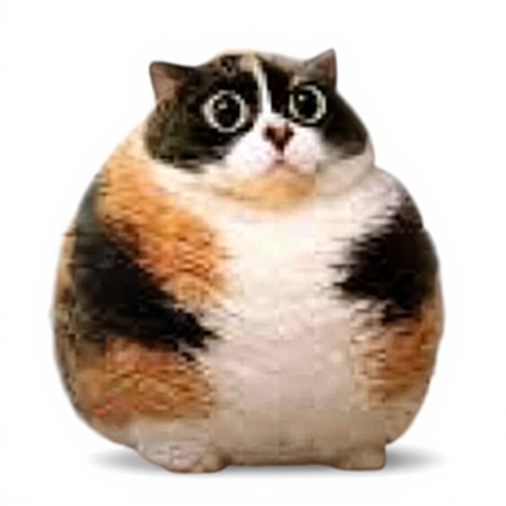cat-shaped object