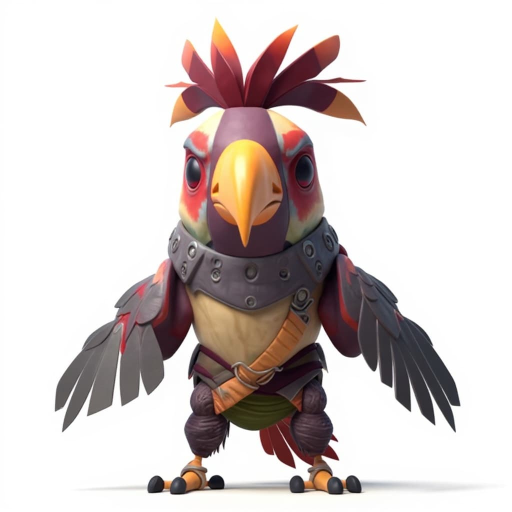 bird-like mechanical creature