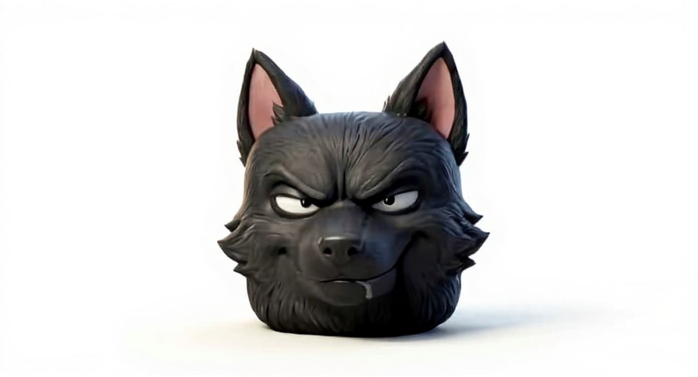 black fox mask