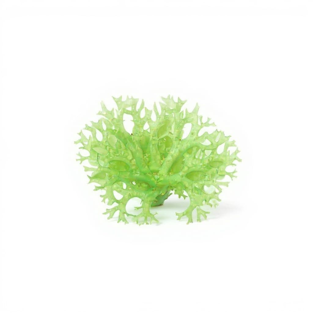 green plastic object