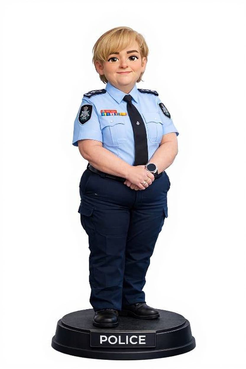 police figurine